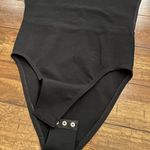 Isaac Mizrahi Isaac Misrahi Black Sheer Top Short Sleeve Bodysuit Size 8 Photo 7