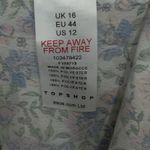 Topshop  Romper Size 12 Floral Print Shorts Short Sleeve Stretch‎ NWT Photo 7