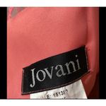 Jovani  Strapless A-Line Peach Ruffled Lace Designer Women’s Mermaid Mini Dress 2 Photo 10