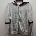 PINK - Victoria's Secret Victoria’s Secret PINK Rose Gold Sequence Size Large Hooded Sweater. Preloved Photo 0