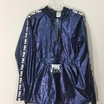 PINK - Victoria's Secret NWT! PINK Victoria’s Secret Hoodie Metallic Anorak Jacket NWT! Size XS small Photo 1
