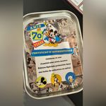 Disney  70 Years Celebration Tin with Mickey and Friends Photo 2