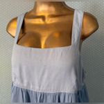 idem Ditto NWOT Tie back Tiered Ruffled Maxi Sundress in blue size M Photo 5