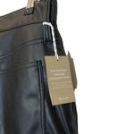 Madewell  NWT Perfect Vintage Straight Jean Faux Leather Black Women’s Size 25P Photo 12