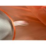 Victoria's Secret 2000s Orange Pink Sheer Babydoll Bow Flowy Slip Medium NEW Photo 2