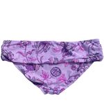 Lands' End Women's Purple Paisley Bikini Swimsuit Bottom Floral Purple Size 16 Photo 1