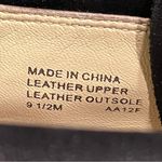 Michael Kors Kors Black Leather Peter Pan Moto Boots Photo 7