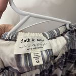 Anthropologie Cloth & Stone Plaid Blouse Women’s Size XS Glacier Purple Rayon 3 Photo 9