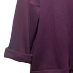 Athleta  Cozy Karma Funnel Neck Spiced Cabernet Pullover Sweatshirt Size Small Photo 7
