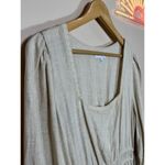 Lost + Wander Square Neck Milk Maid Puff Sleeve Maxi Dress Cottage Boho Cream L Size L Photo 1