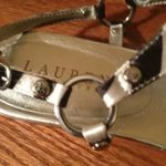 Ralph Lauren Lauren  Halina 2 Sandals Women’s Size 6.5 Black/White Print New Photo 5