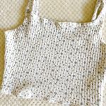 American Eagle AE Outfitters Floral Ribbed Tank Top Photo 3