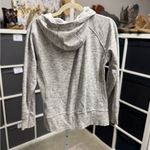 90 Degree by Reflex Scuba Style Full Zip Thumb Hole Super Soft Hoodie Sweatshirt Gray Size M Photo 2