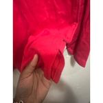 Westbound Vintage Christmas Nutcracker‎ Train Embroidered Red Long Sleeve Mock Neck Top Photo 2