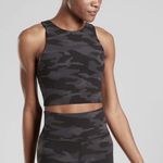 Athleta  Conscious Crop A-C Top Tank, Black Camo, XS Photo 0