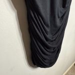 LNA Revolve Ruched Bodycon Midi Dress Women's Small Black Sleeveless Minimalist Photo 6