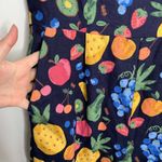 Princess Highway Retro Reboot Fruit Jumpsuit Teacher Linen Womens Size 12 AU 8US Blue Photo 7