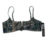 XOXO NWT ‎ Snakeskin Print Bikini Top Photo 2