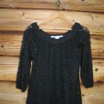 Diane Von Furstenberg  Black Lace Mini Dress Photo 3