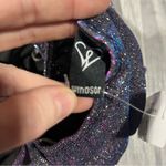 Windsor  Navy Blue, Purple, Silver Glitter Spaghetti Strap Dress; Small Women’s Photo 8