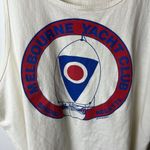 Urban Outfitters Distressed Vintage Melbourne Yacht Club Tank Top White Large L Spring Regatta Photo 7