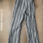 Show Me Your Mumu  Striped boho Linen Blend High Waist Wide Leg Pants | Size S Photo 2