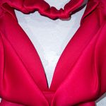 ASOS New  Design Hot Berry Pink Melanie Puff Sleeve Mini Dress Size 12 Photo 5