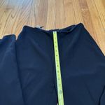 Escada Black Wide Leg Lace Bow Trim Pant Size 40 Photo 3