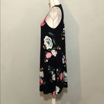 Old Navy NWOT  Black Floral Tank Dress Medium New Photo 2