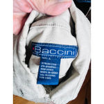 Baccini  Women's Tan Utility Jacket Button Front Cargo Pockets Size L Photo 3