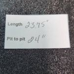 Ny Collection  Black Metallic Blouse NWT Size 2X Slinky Black and Silver Top Photo 6