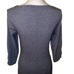 Toad & Co  Stitchfix Dress Fuera Gray Slub Knit Midi T-shirt Dress, Size Small Photo 6