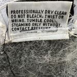 Richard & Co. Lamb Wool & Angora Rabbit Hair Women's Size Medium Striped Gray Photo 4