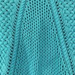 If It Were Me Women's Turquoise Knitted Sweater Photo 2