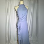 Halston Heritage  Mock Neck Sleeveless Cape front dress | 14 NWT Photo 5