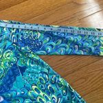 Lilly Pulitzer Marlowe Peacock T-Shirt Dress Blue Green Boatneck Size XS Photo 11