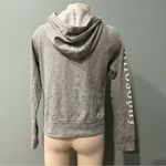 Philosophy  Grey Hooded Grommet Sweatshirt Size Medium Photo 2