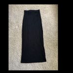 Forever 21 F21 one side slit maxi skirt Sz S Photo 11
