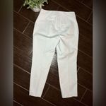 Spanx on the go slim straight ankle pants classic white sz Medium Petite Photo 4