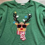 Woman Within  Ugly Christmas Grandma Sweater Plus Size Long Sleeve Size 3X Green Photo 3