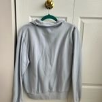 Brandy Melville  Light Gray Quarter-Zip Sweater Photo 2
