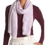 BCBG Women’s Purple Oversized Pleated Wrap Scarf NWT Photo 0