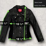 Guess ★ Y2K Quilted Black Slim Fit (Women’s) Faux Leather Jacket ★ Photo 5