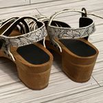 Sanita Mida Floral Danish Sandals Wood Heel Size 7.5 Photo 2