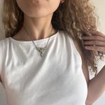 Silver Diamanté Necklace Photo 0