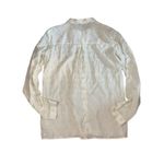 ZARA  White Button Down Shirt with Gold Polka Dot size XS k Photo 1