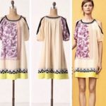 Anthropologie Leif Notes by Brimming Borders Beaded Mini Dress size 0 Photo 1