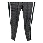 Stoosh  Plaid Golf Style Jeggings Legging Black White Green Size Medium Sporty Photo 2