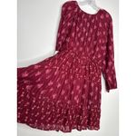 Treasure & Bond NWT Floral Print Jacquard Long Sleeve tiered Minidress XL Photo 5