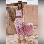 EUC Spell Jasmine spaghetti strap dress Pink Size XS Photo 2